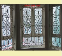 Mẫu khung bảo vệ hoa sắt cửa sổ sắt nghệ thuật tại hà nội