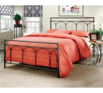 Giường sắt đơn giản thiết kế hiện đại cho phòng ngủ sang trọng