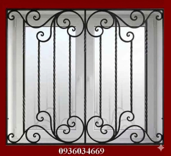 cửa sổ sắt mỹ thuật