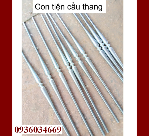 con tiện cầu thang sắt mỹ thuật