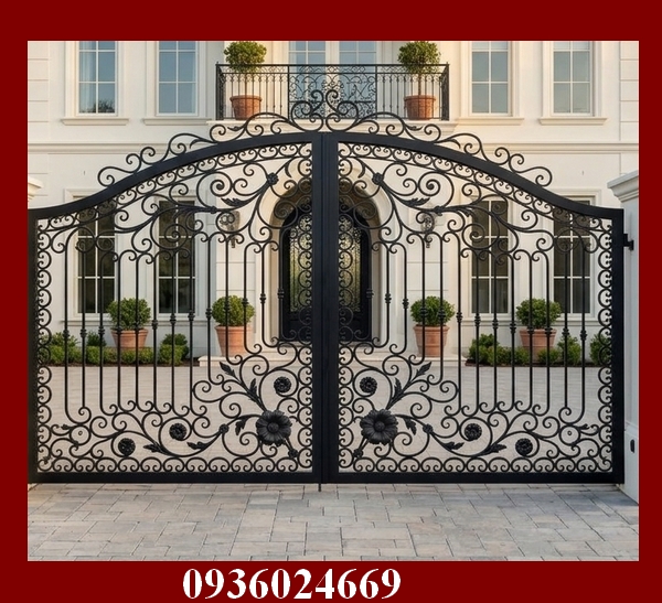 Địa chỉ làm cổng sắt mỹ thuật