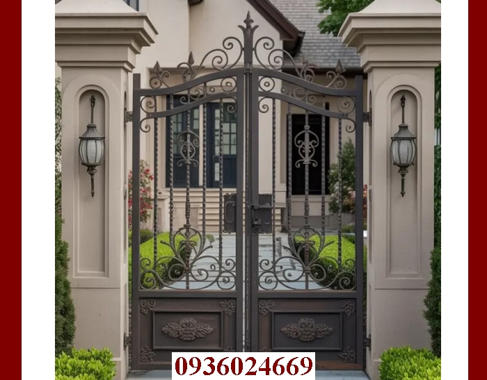 sản xuất cửa cổng sắt nghệ thuật tại hà nội