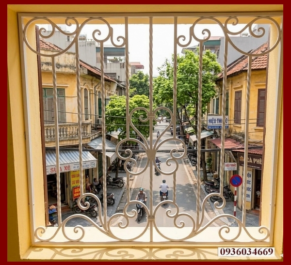 chấn song cửa sổ
