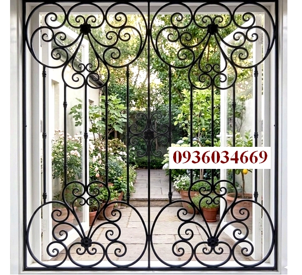mẫu cửa sổ sắt đẹp nhất