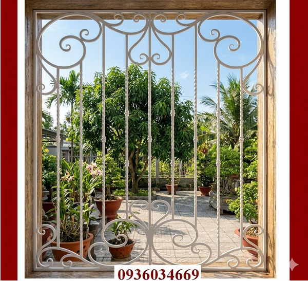 cửa sổ sắt đẹp tại hà nội