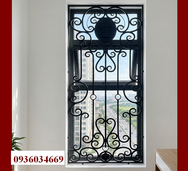 gia công sản xuất trực tiếp cửa sổ sắt nghệ thuật tại hà nội