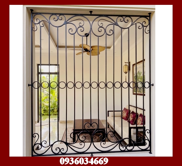 cửa sổ sắt mỹ thuật