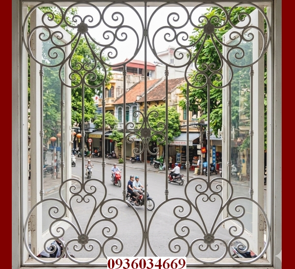 mẫu cửa sổ sắt đẹp