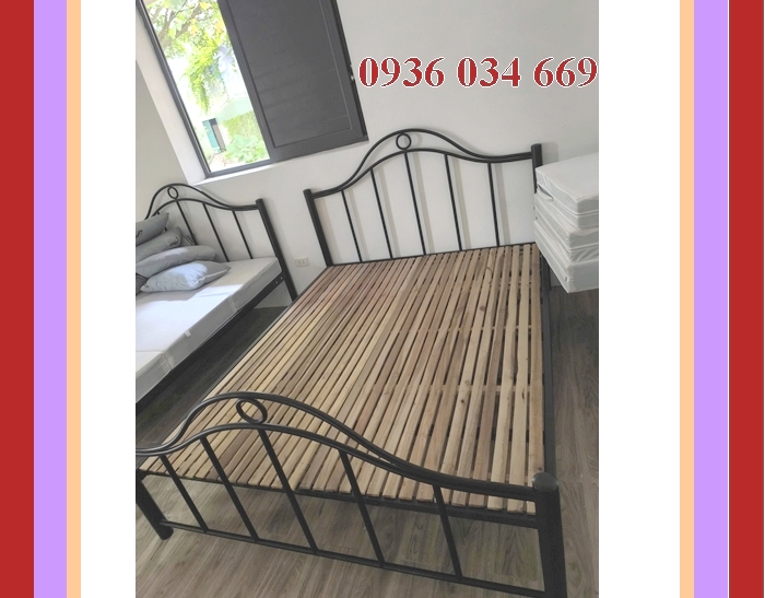 Mẫu giường sắt hiện đại