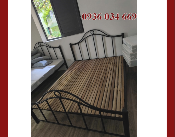 mẫu giường sắt hiện đại