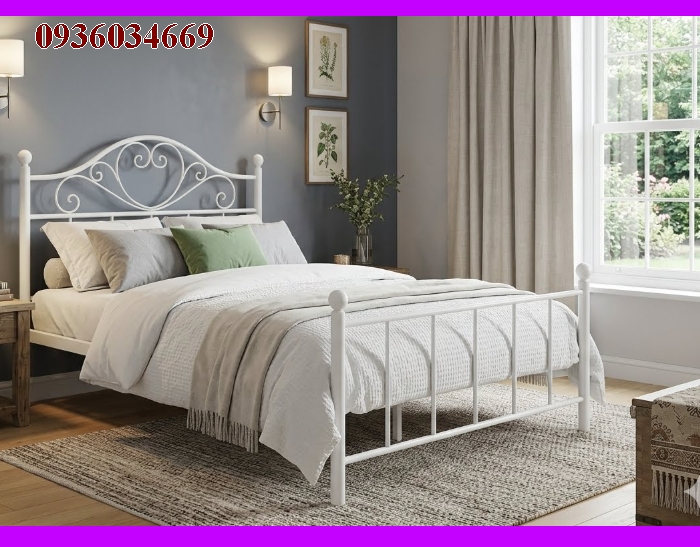 giường sắt cho bé gái