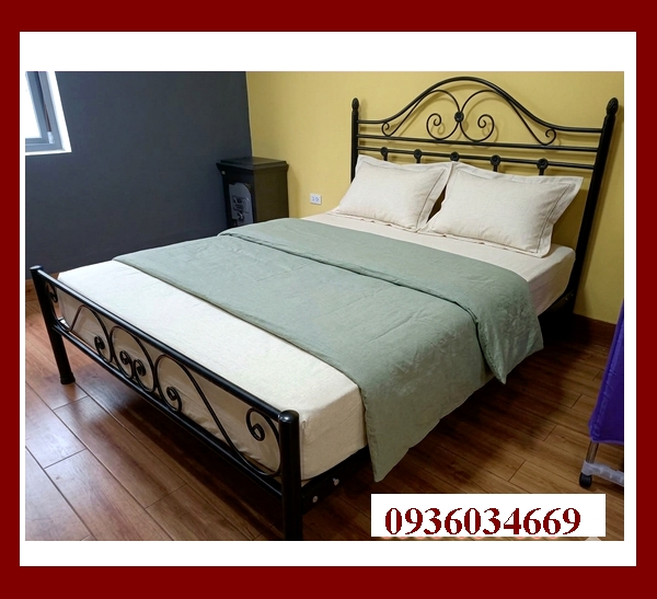 giường sắt 1m2 cho bé 