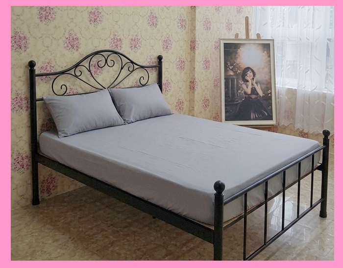 giường sắt kích thước 1m2