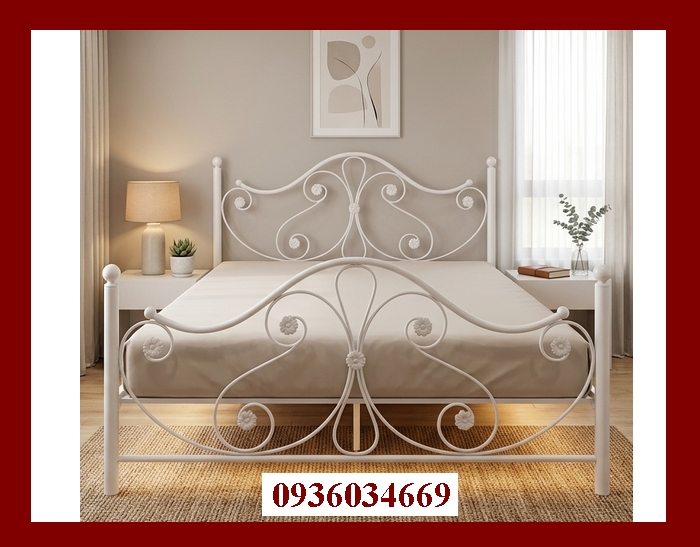 giường sắt cao cấp 