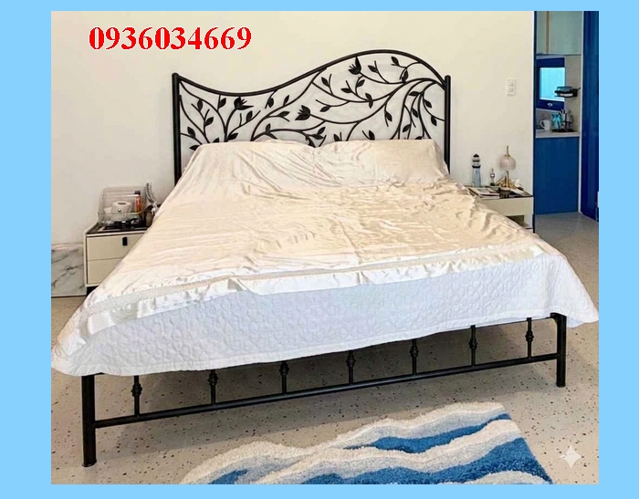 giường sắt đẹp