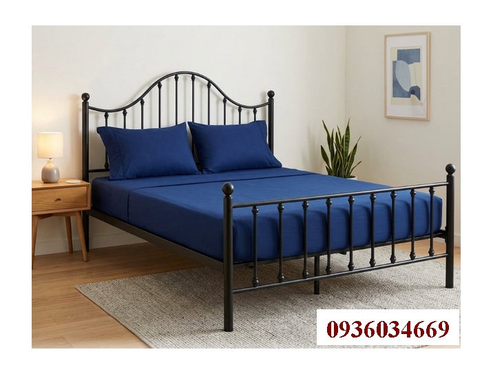 mẫu giường sắt hiện đại trẻ trung