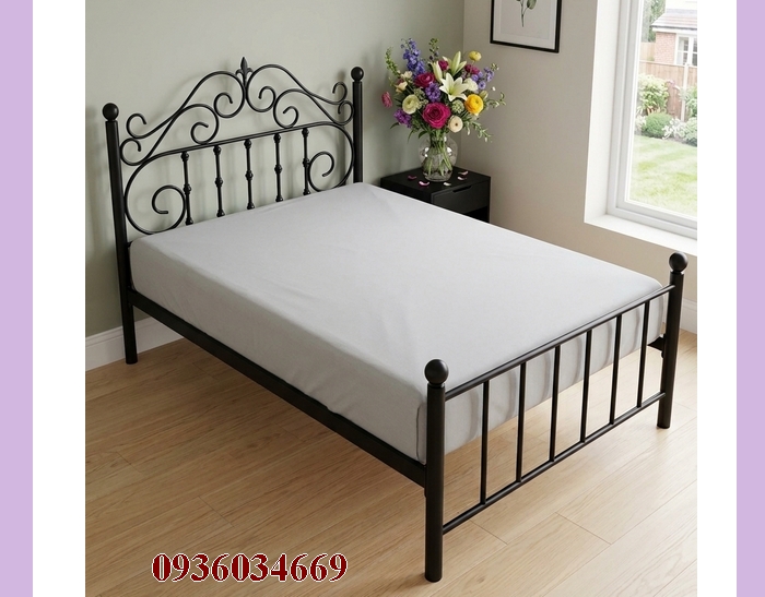 giường sắt công chúa
