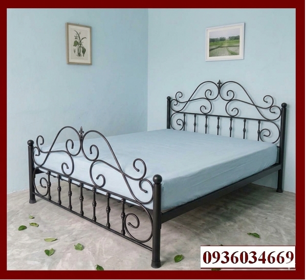 giường sắt đẹp mẫu giường sắt mới