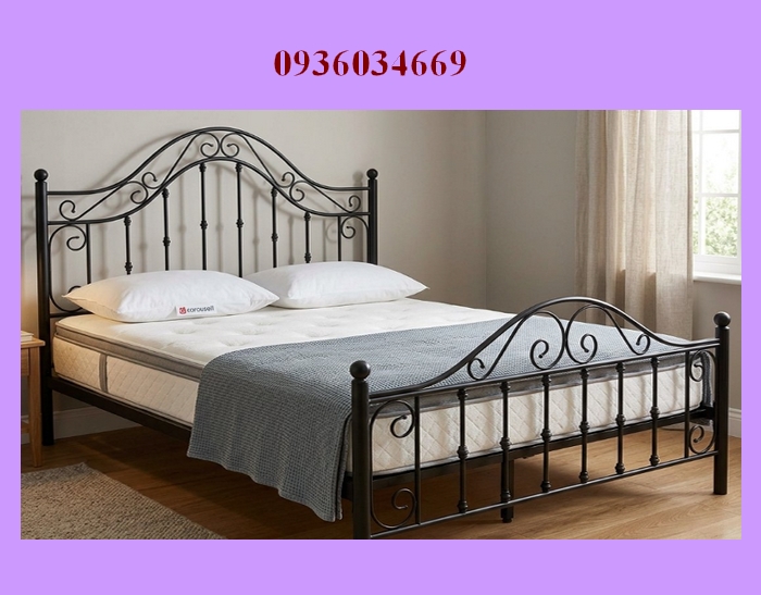giường sắt tân cổ điển