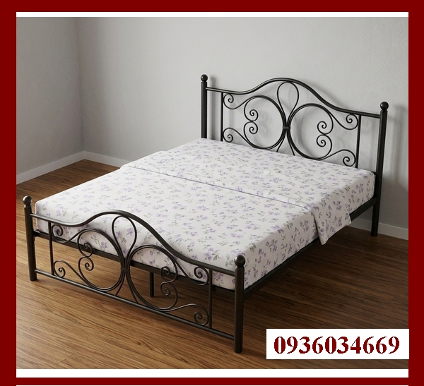 giường sắt mẫu tân cổ điển