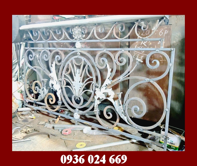 lan can sắt nghệ thuật lan can ban công sắt đẹp