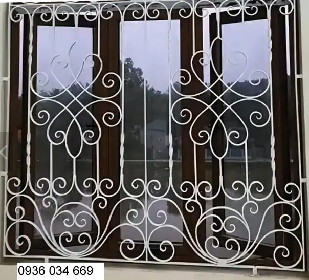 mẫu cửa sổ sắt nghệ thuật