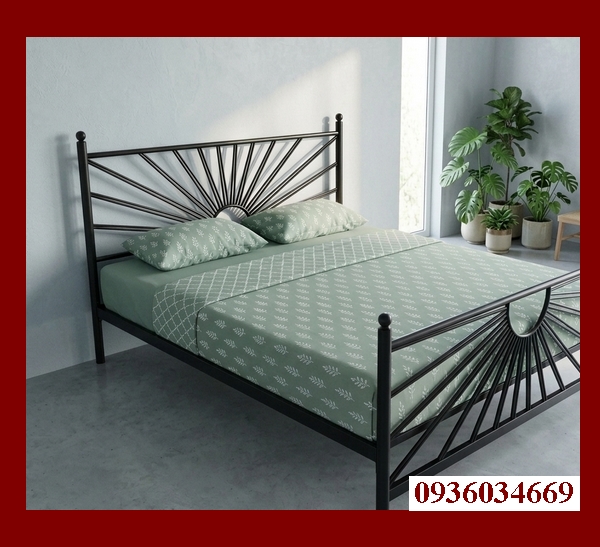 giường sắt hiện đại
