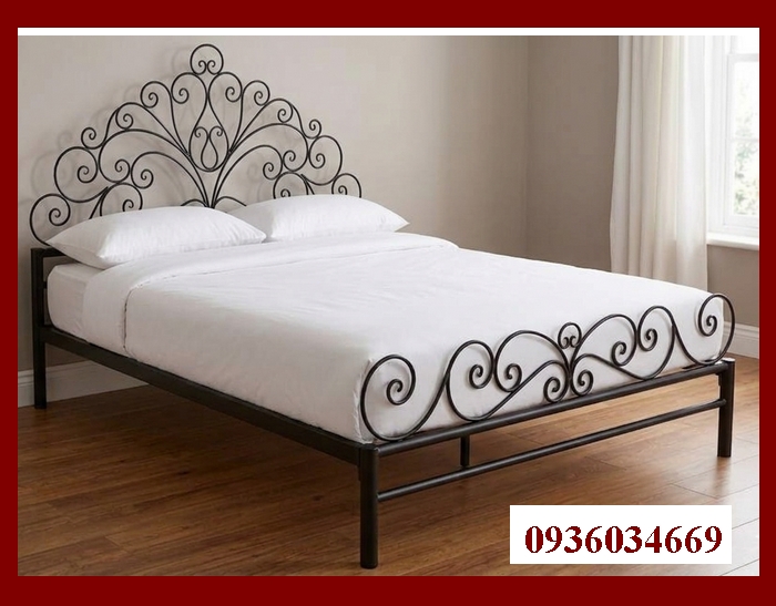 giường sắt nghệ thuật