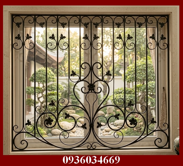 cửa sổ sắt mỹ thuật