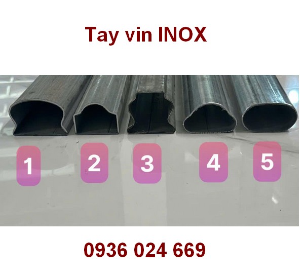 mẫu tay vịn inox Tay vịn lan can ban công bằng inox