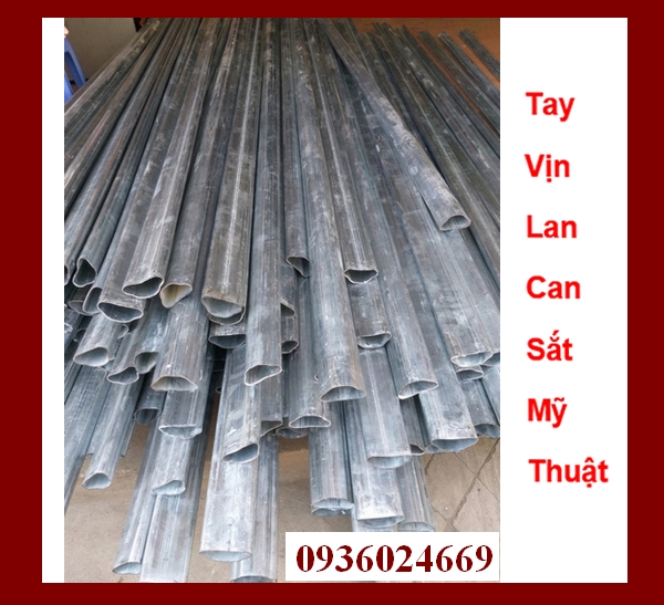tay vịn lan can sắt mỹ thuật
