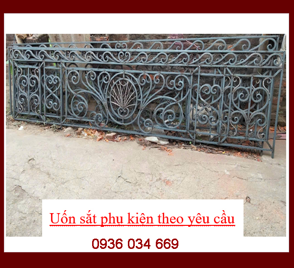 uốn sắt theo yêu cầu