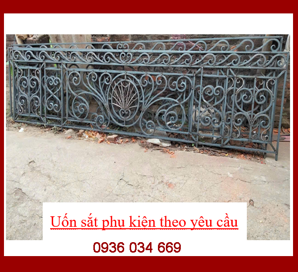 uốn phụ kiện lan can theo yêu cầu