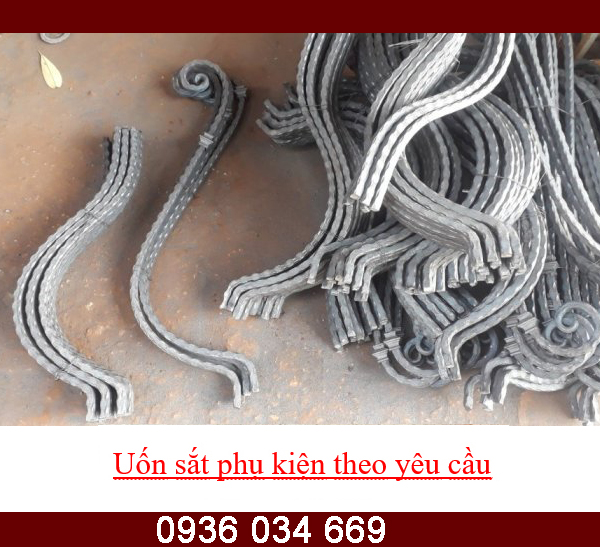 uốn phụ kiện ban công theo yêu cầu